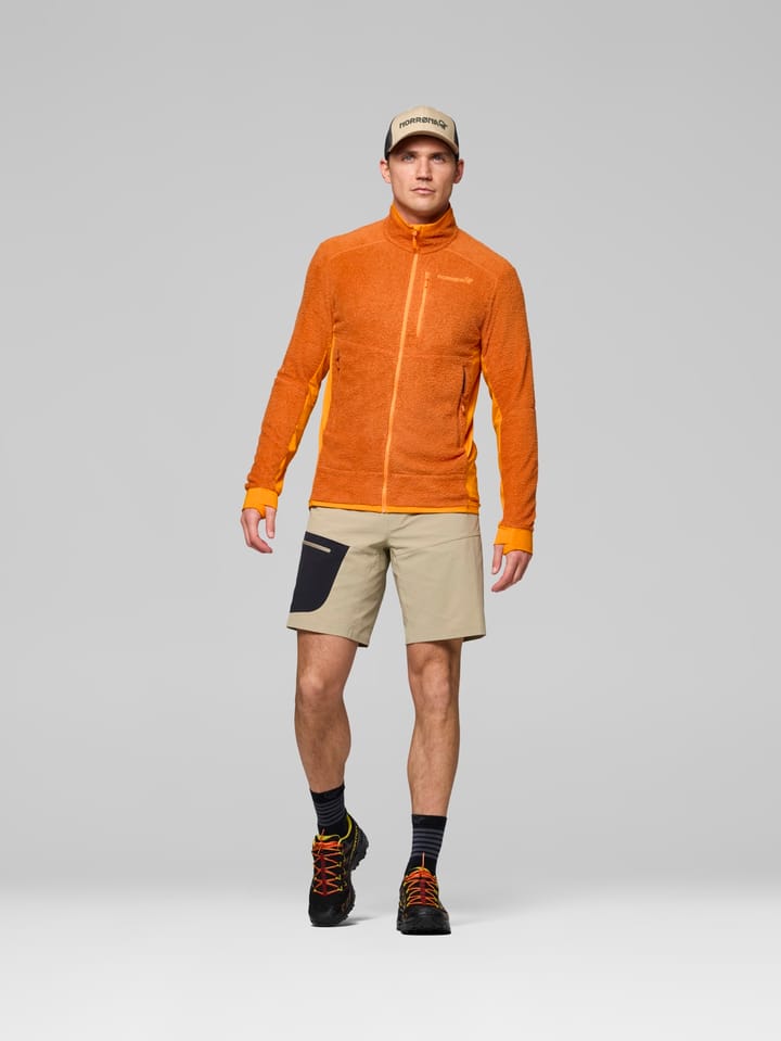 Norrøna Men's Falketind Warm1 Active Jacket Gold Flame/Exuberance Norrøna