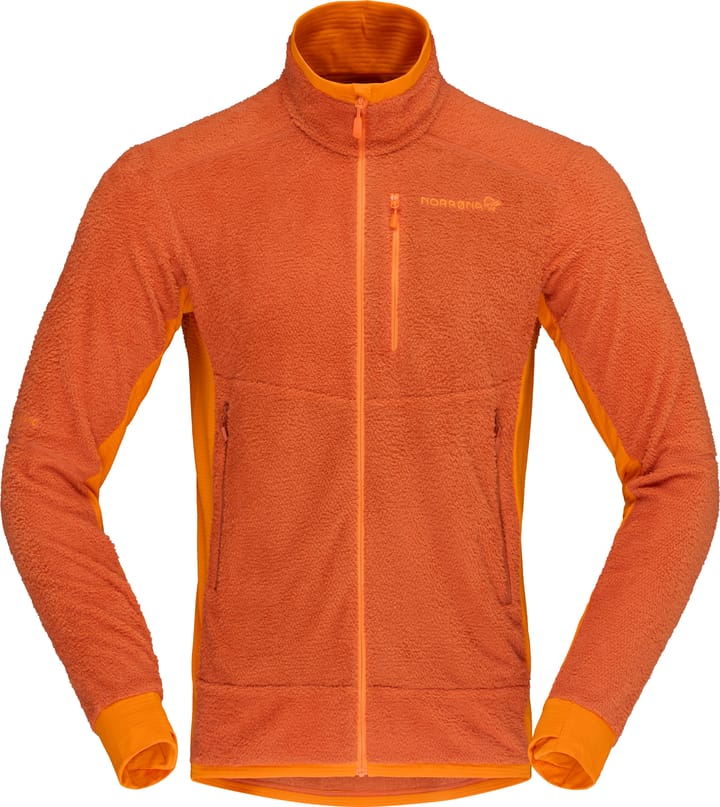 Norrøna Men's Falketind Warm1 Active Jacket Gold Flame/Exuberance Norrøna