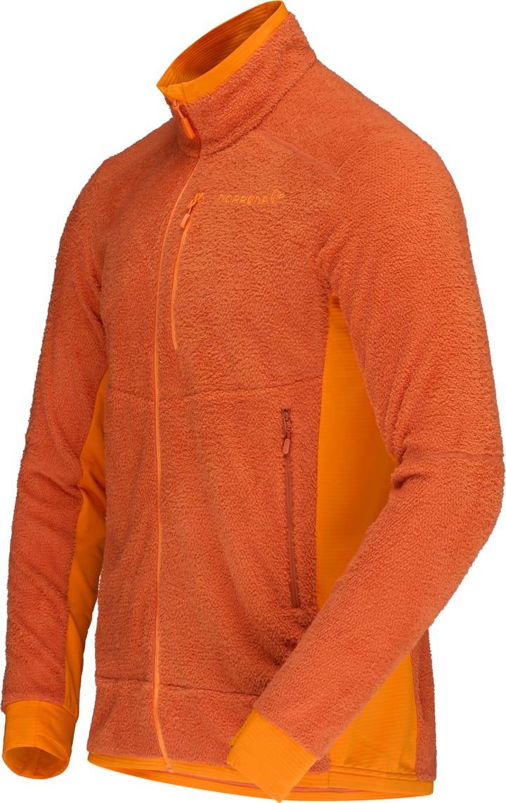 Norrøna Men's Falketind Warm1 Active Jacket Gold Flame/Exuberance Norrøna