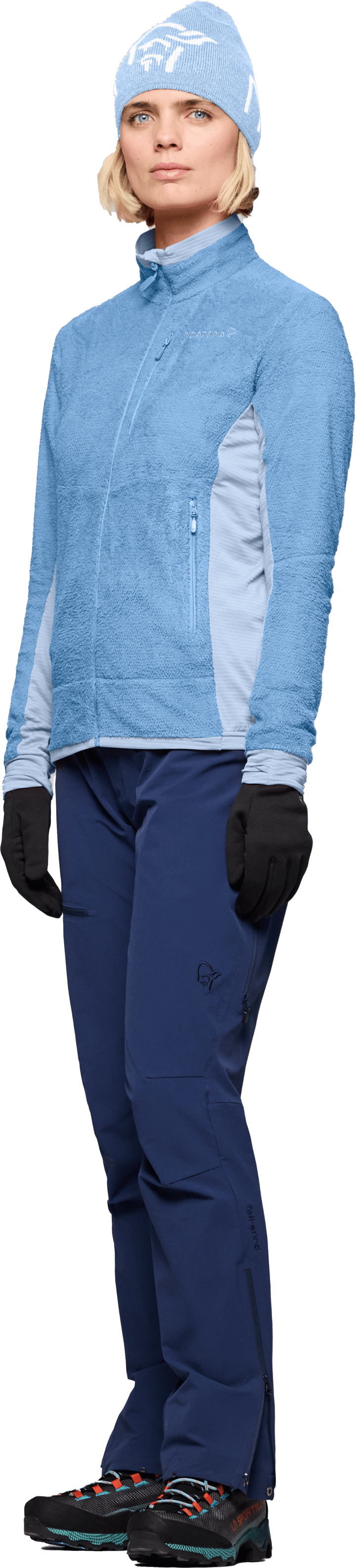 Norrøna Women's Falketind Warm1 Active Jacket Allure/cashmere Blue Norrøna