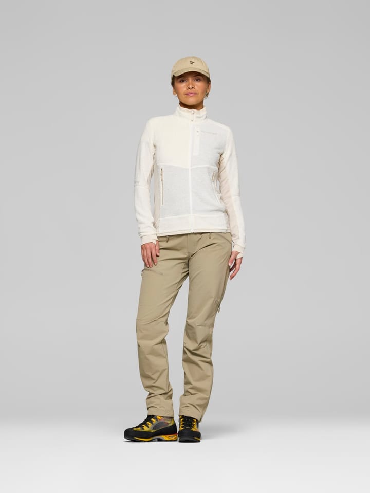 Norrøna Women's Falketind Warm1 Active Jacket Snow White/Oatmeal Norrøna