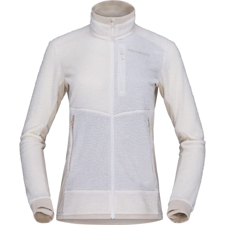 Norrøna Women's Falketind Warm1 Active Jacket Snow White/Oatmeal Norrøna