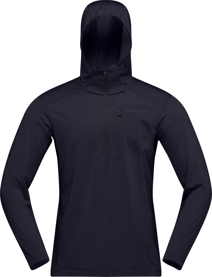 Norrøna Men's Falketind Warm1 Hood Caviar Black Norrøna