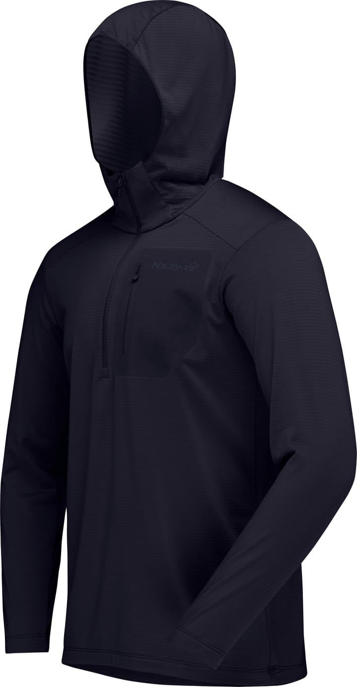 Norrøna Men's Falketind Warm1 Hood Caviar Black Norrøna