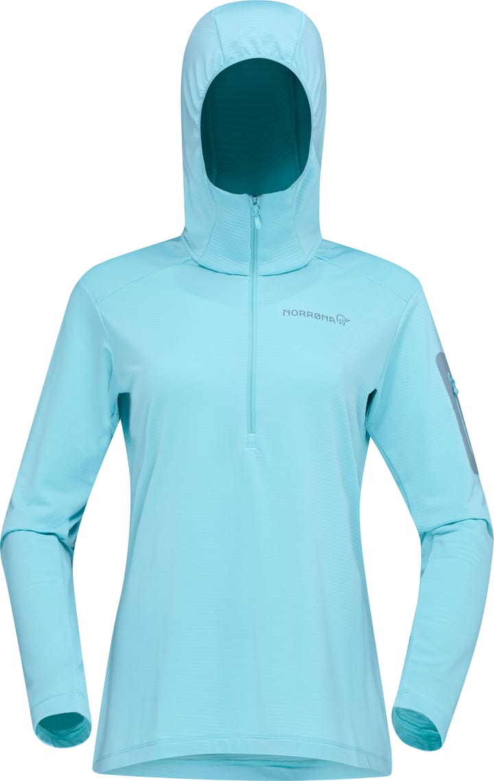 Norrøna Falketind Warm1 Hood W'S Aqua Haze/Trooper Norrøna
