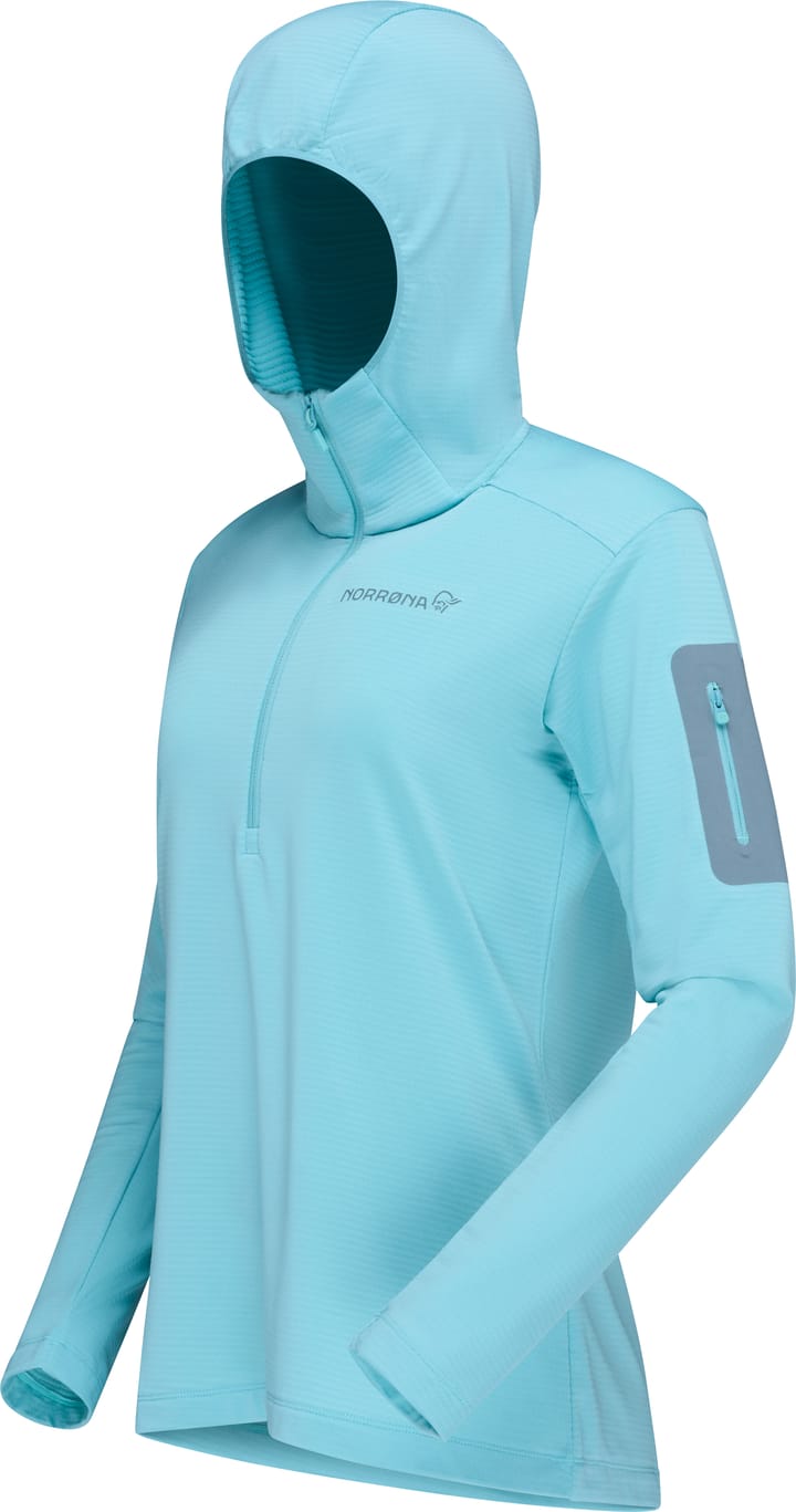 Norrøna Falketind Warm1 Hood W'S Aqua Haze/Trooper Norrøna