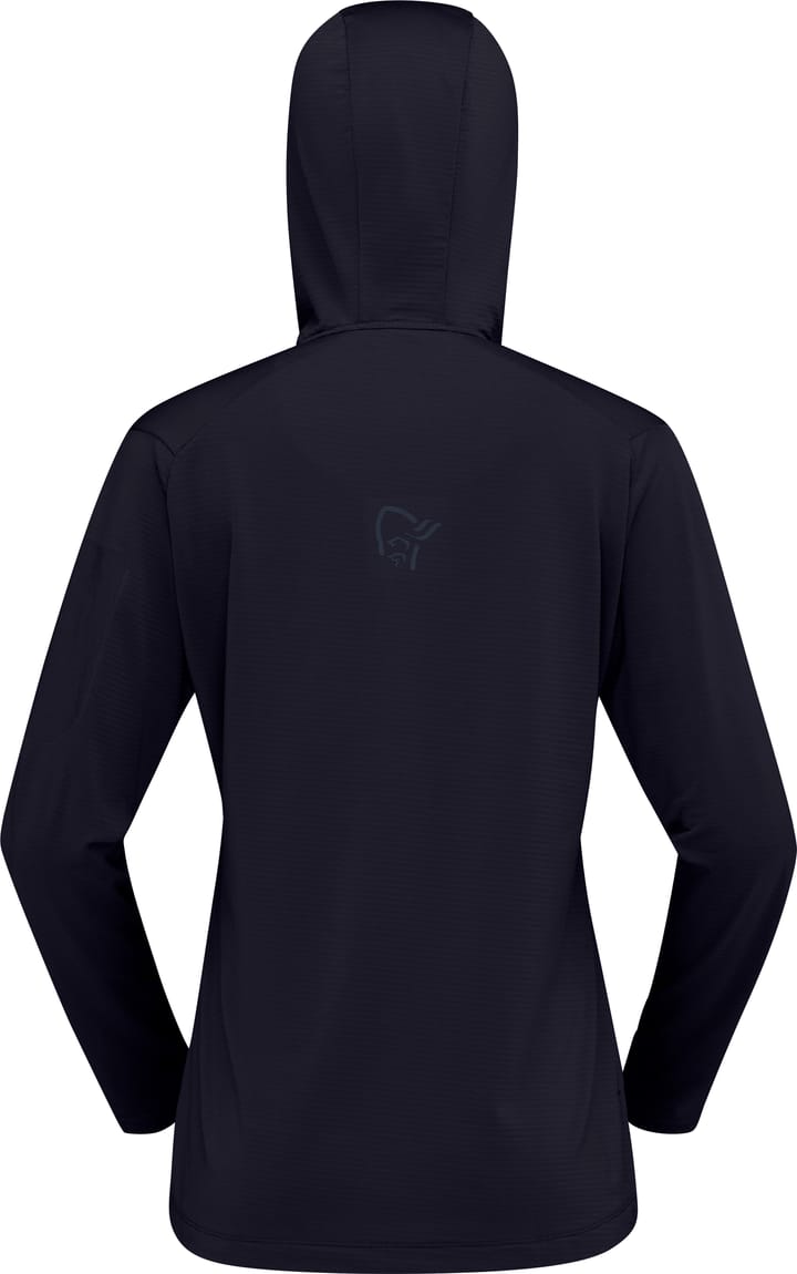 Norrøna Women's Falketind Warm1 Hood Caviar Black Norrøna