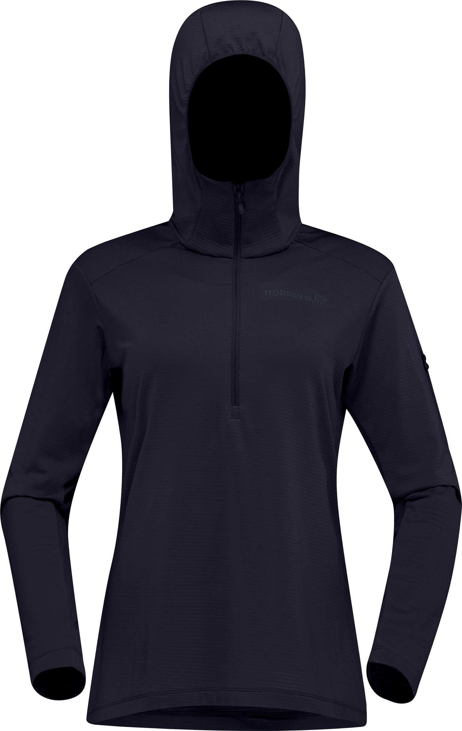 Norrøna Falketind Warm1 Hood W'S Caviar Black