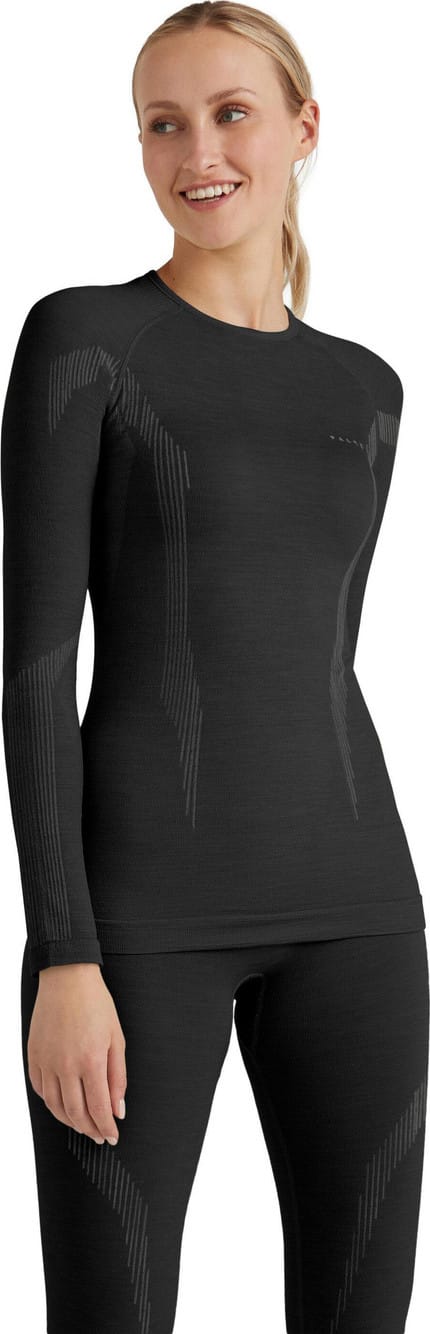 Falke Women's Longsleeve Wool-Tech Black Falke