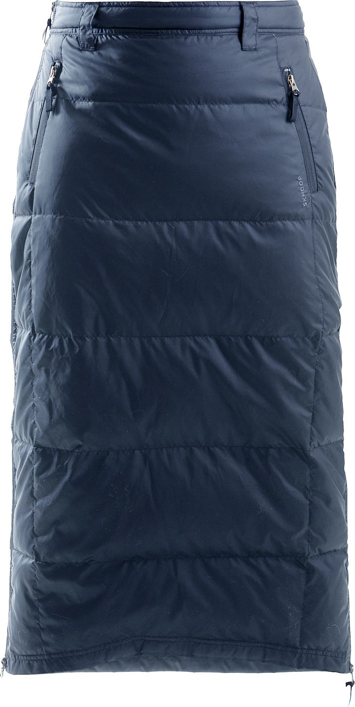 Skhoop Women's Alaska Long Down Skirt  Navy Skhoop