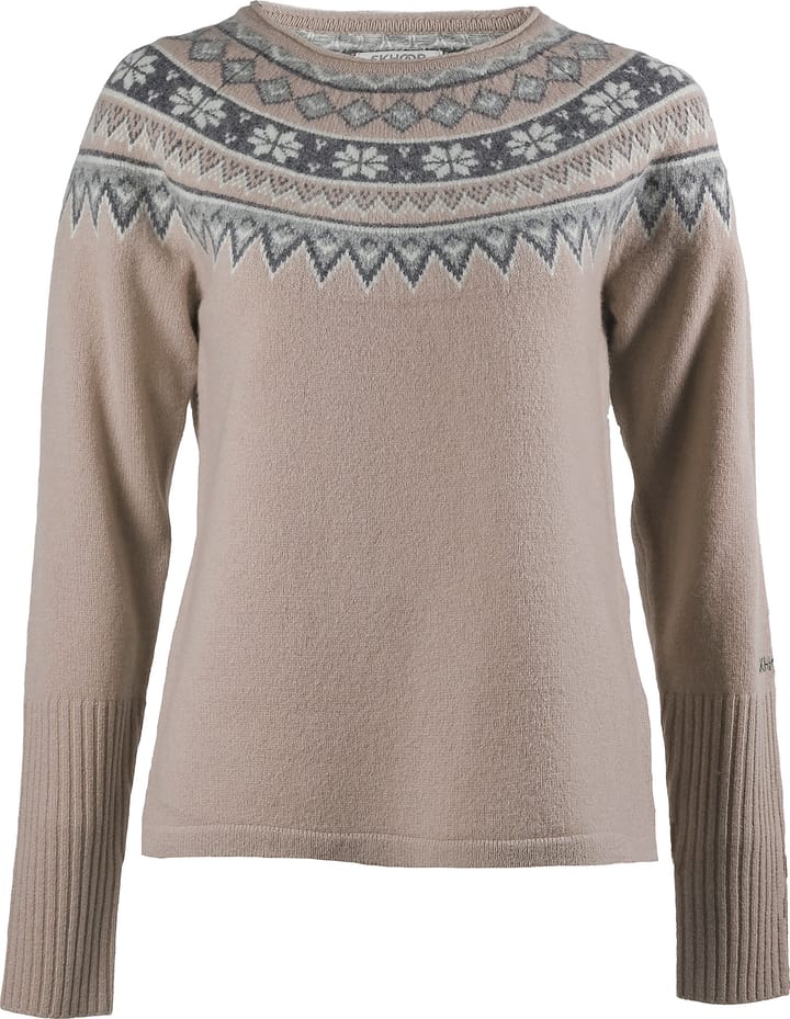 Skhoop Women's Scandinavian Sweater Walnut Skhoop Skhoop Women's Scandinavian Sweater Walnut Skhoop