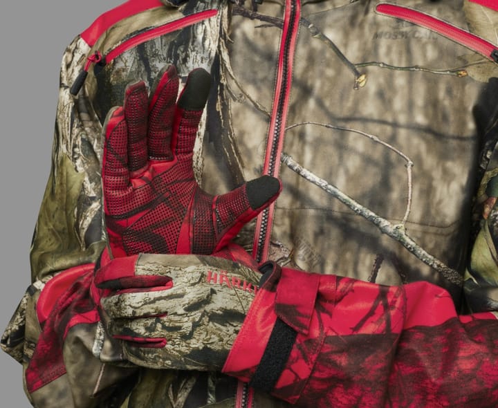 Härkila Moose Hunter 2.0 Fleece Gloves Mossy Oak Break-Up Country/Mossy Oak Red Härkila Härkila Moose Hunter 2.0 Fleece Gloves Mossy Oak Break-Up Country/Mossy Oak Red Härkila