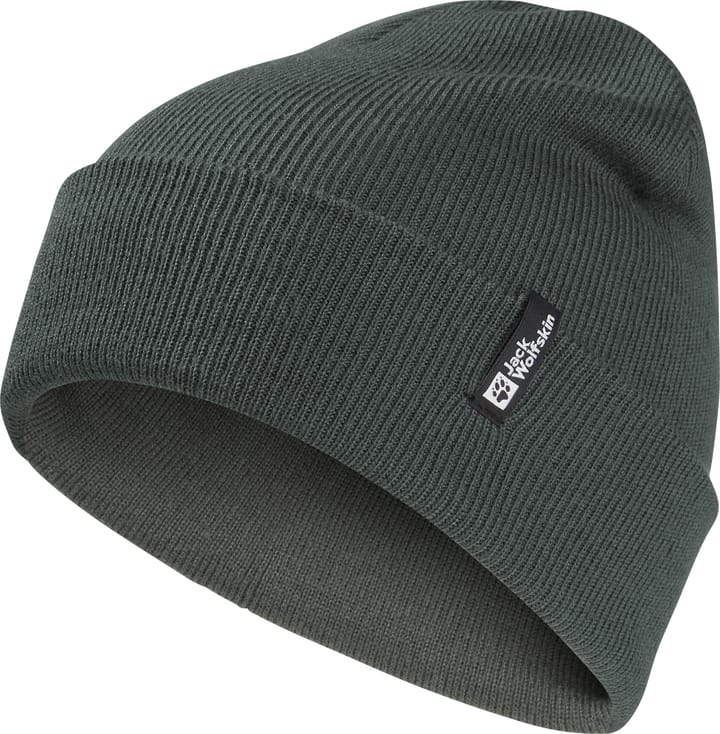 Jack Wolfskin Rib Beanie Slate Green Jack Wolfskin Jack Wolfskin Rib Beanie Slate Green Jack Wolfskin