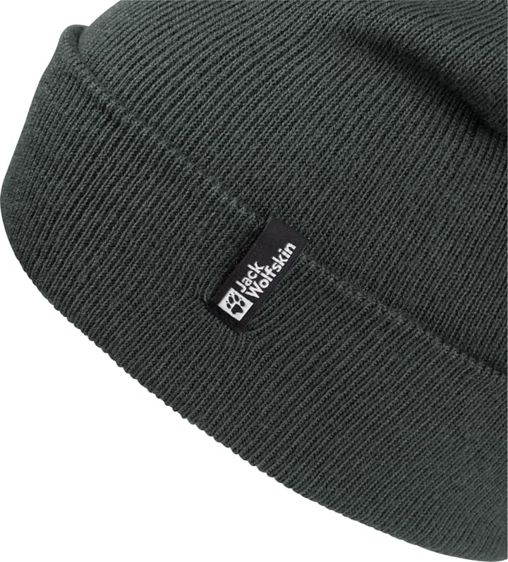 Jack Wolfskin Rib Beanie Slate Green Jack Wolfskin