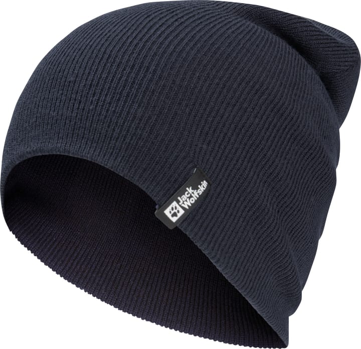 Jack Wolfskin Rib Beanie Dark Navy Jack Wolfskin