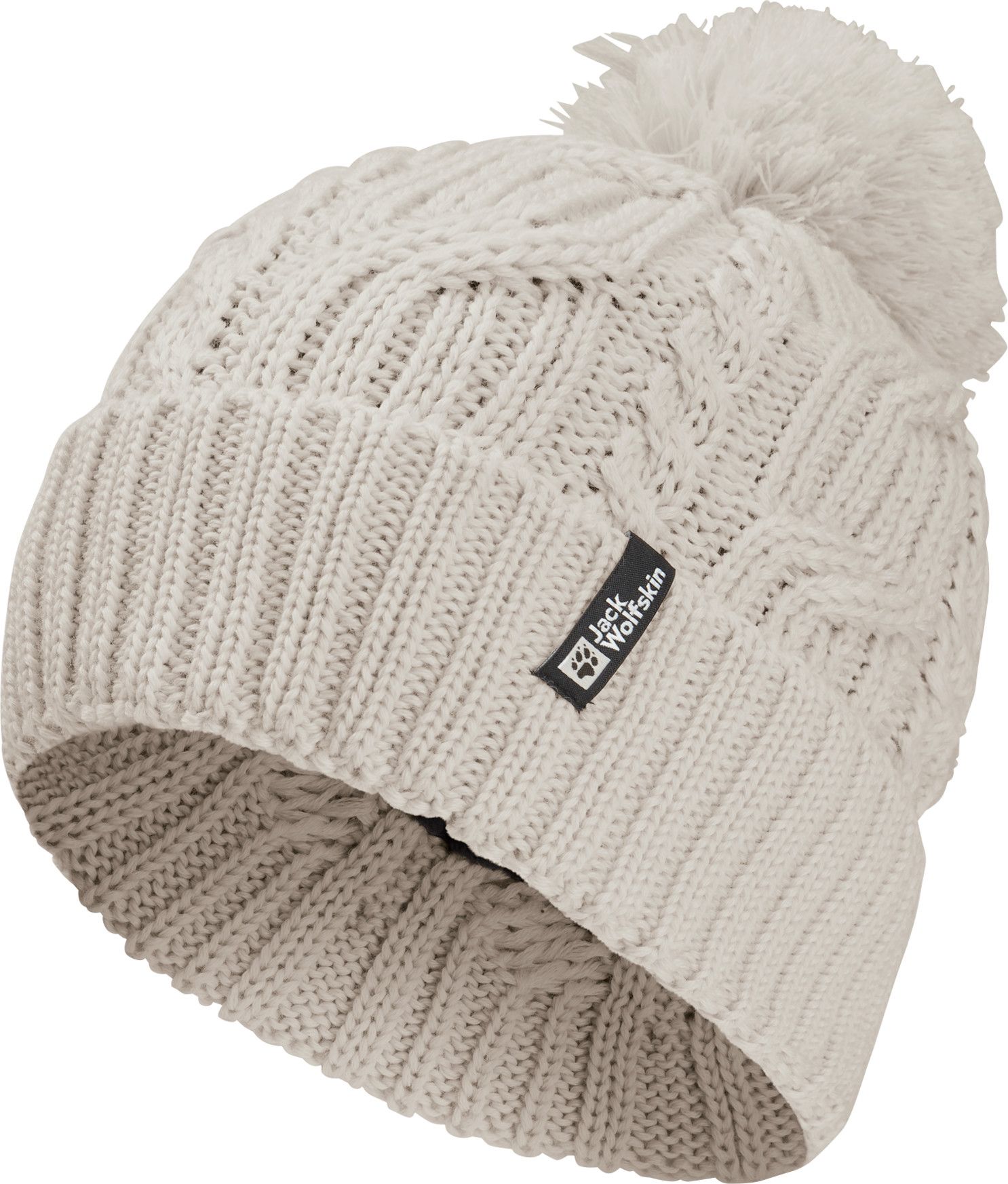 Jack Wolfskin Pompom Beanie Pale Sand