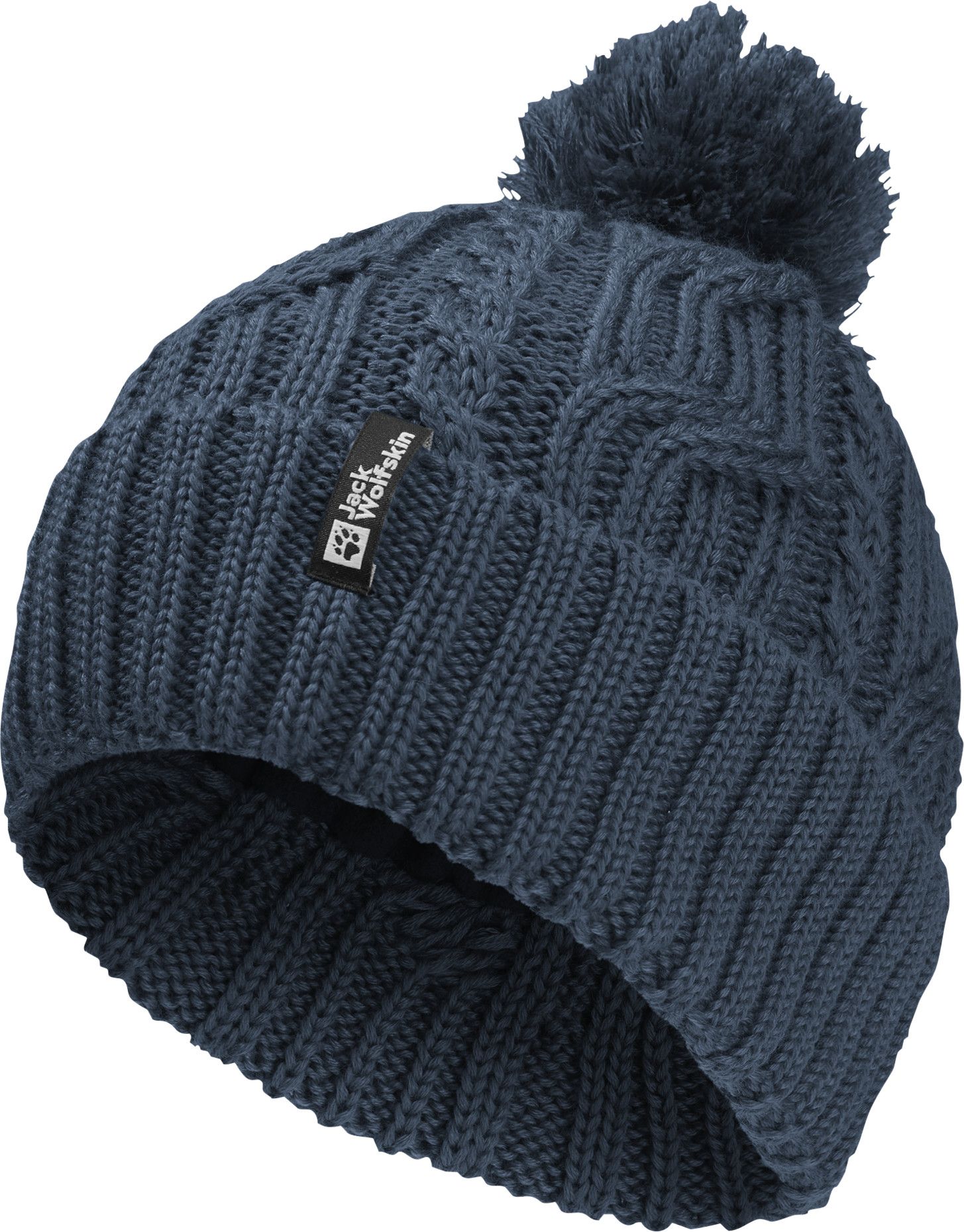 Jack Wolfskin Pompom Beanie Midnight Sky
