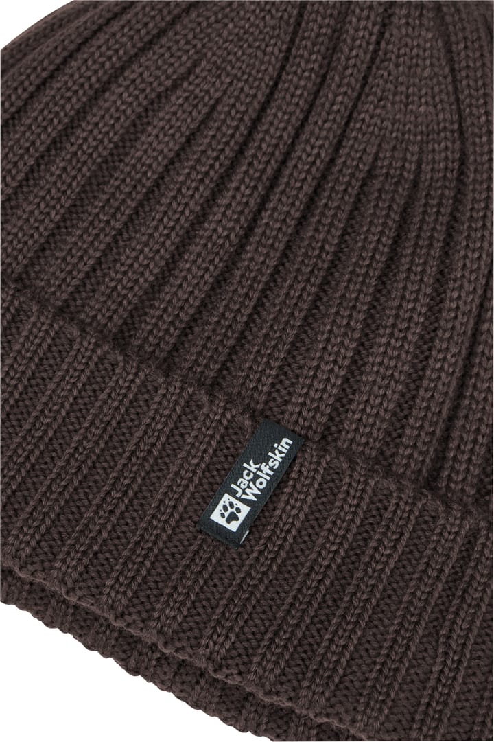 Jack Wolfskin Rib Knit Beanie Peat Jack Wolfskin