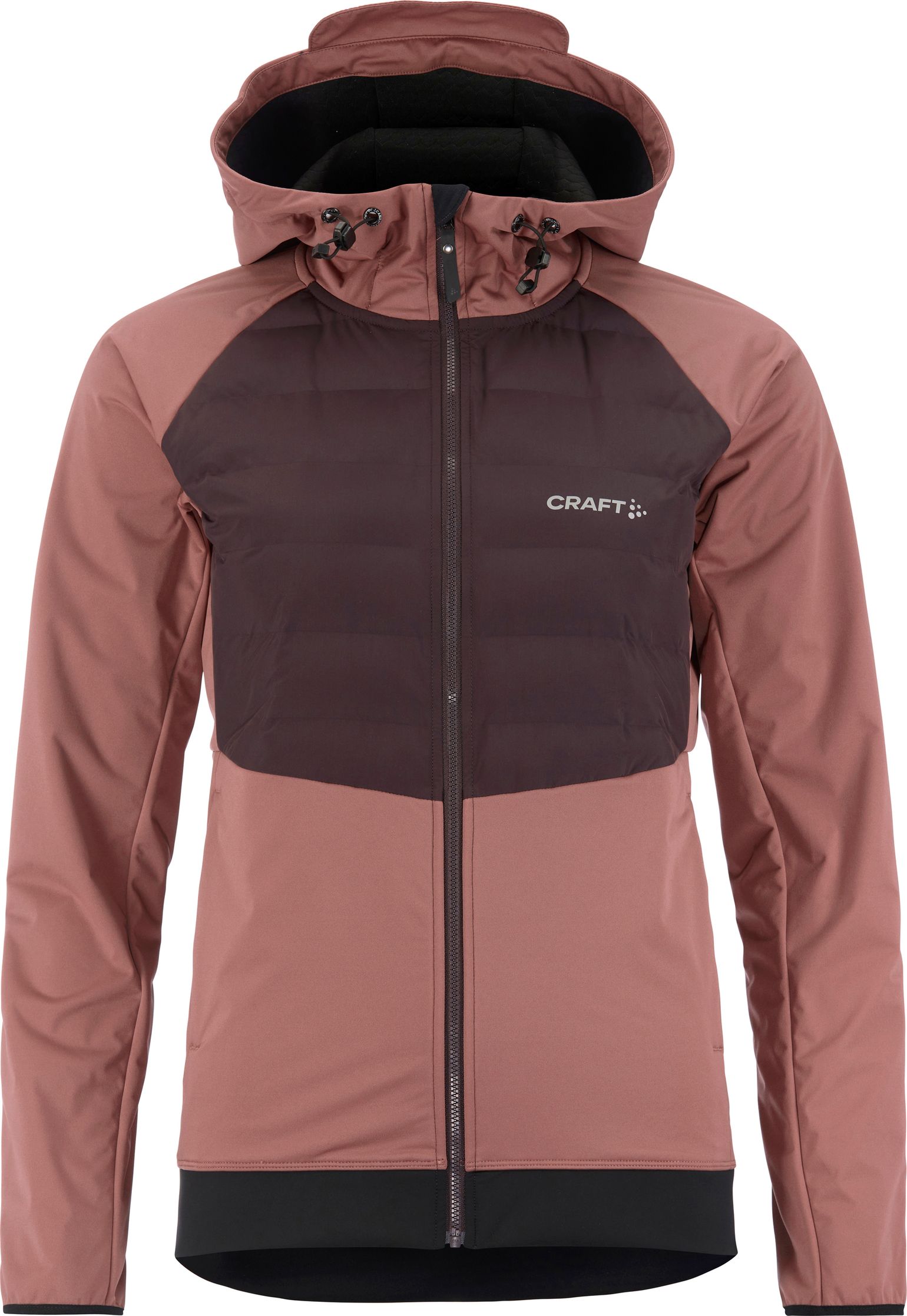 Craft Women's Adv Pursuit Thermal Jacket Rose Brown/Dark Plum