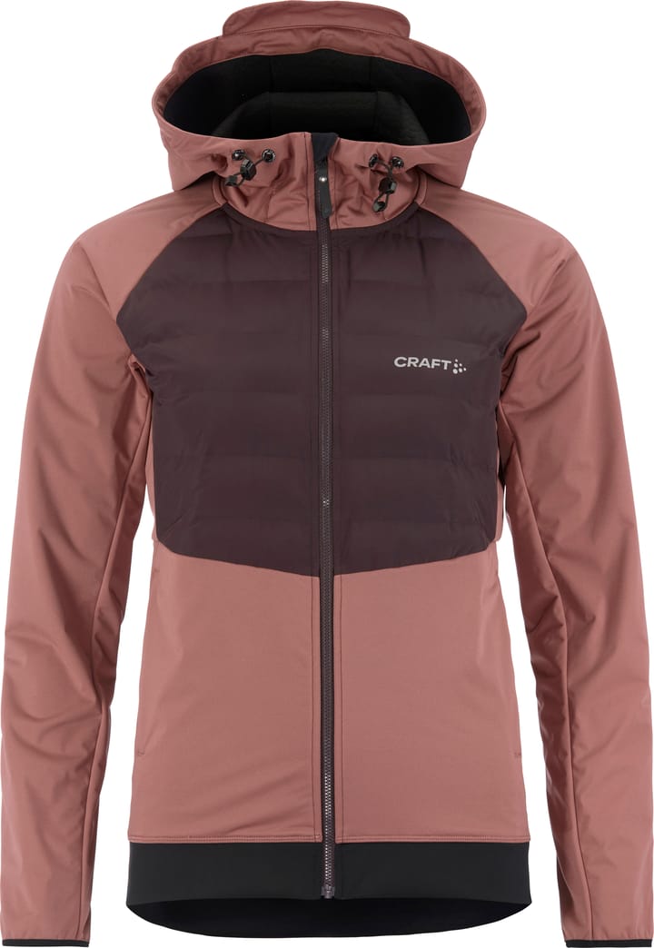 Craft Women's Adv Pursuit Thermal Jacket Rose Brown/Dark Plum Craft