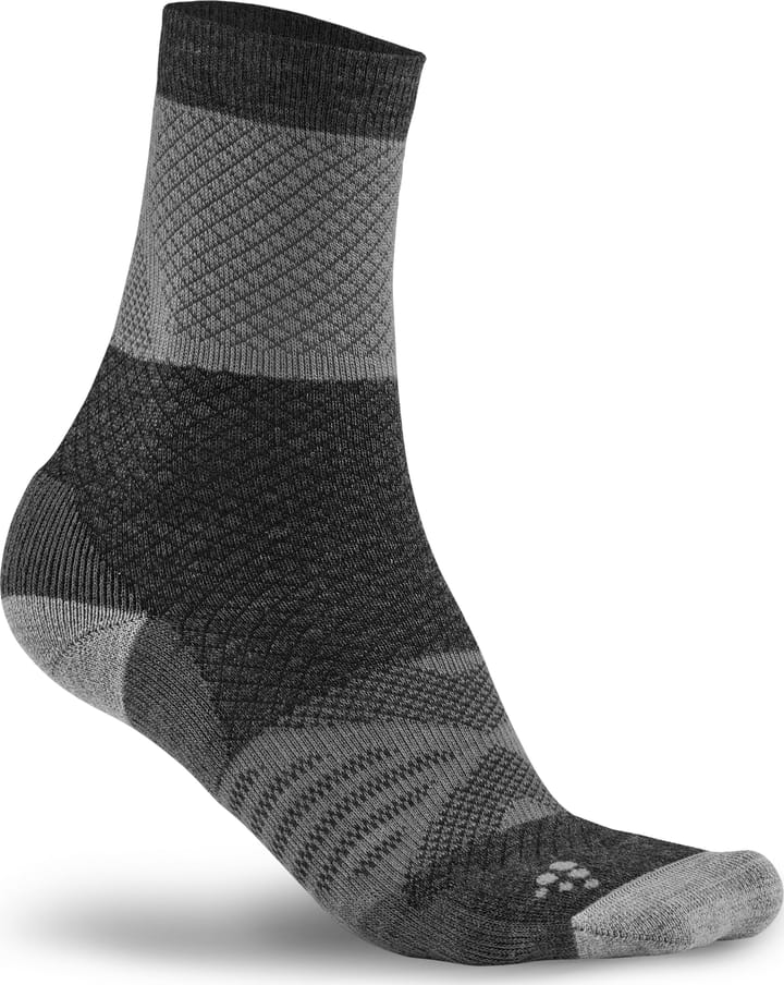 Craft XC Warm Sock Asphalt/White Craft