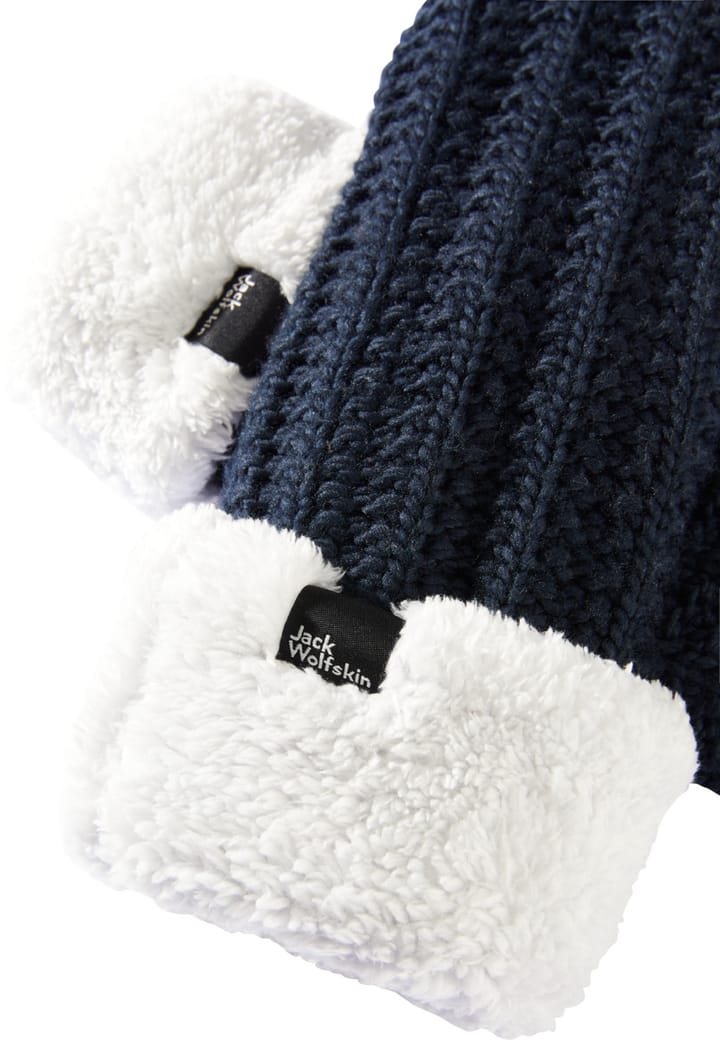 Jack Wolfskin Women's Highloft Knit Mitten Night Blue Jack Wolfskin