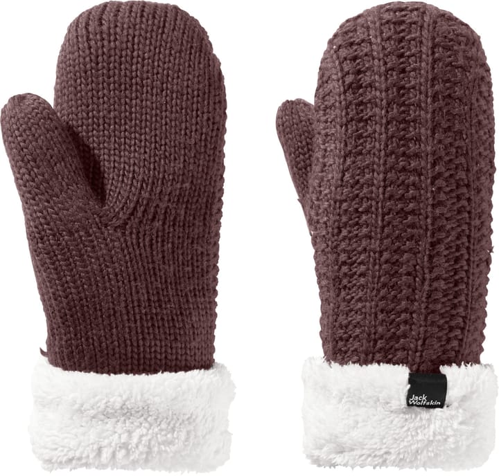 Jack Wolfskin Women's Highloft Knit Mitten Boysenberry Jack Wolfskin