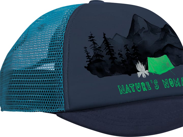 Jack Wolfskin Kids' Animal Mesh Cap Print Midnight Sky Jack Wolfskin