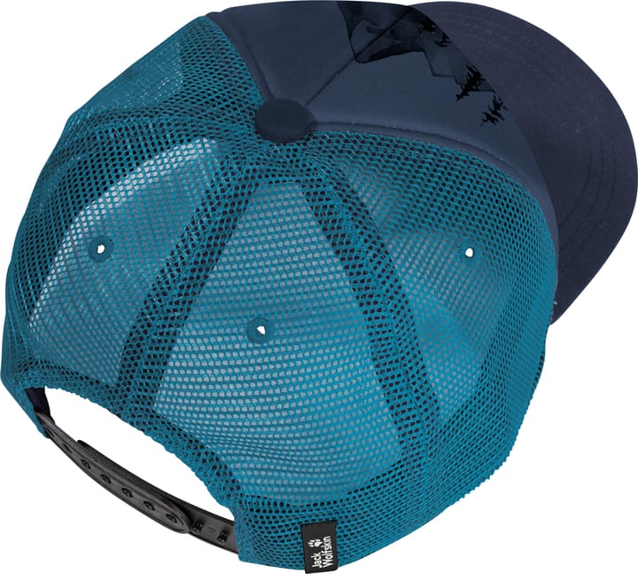 Jack Wolfskin Kids' Animal Mesh Cap Print Midnight Sky Jack Wolfskin