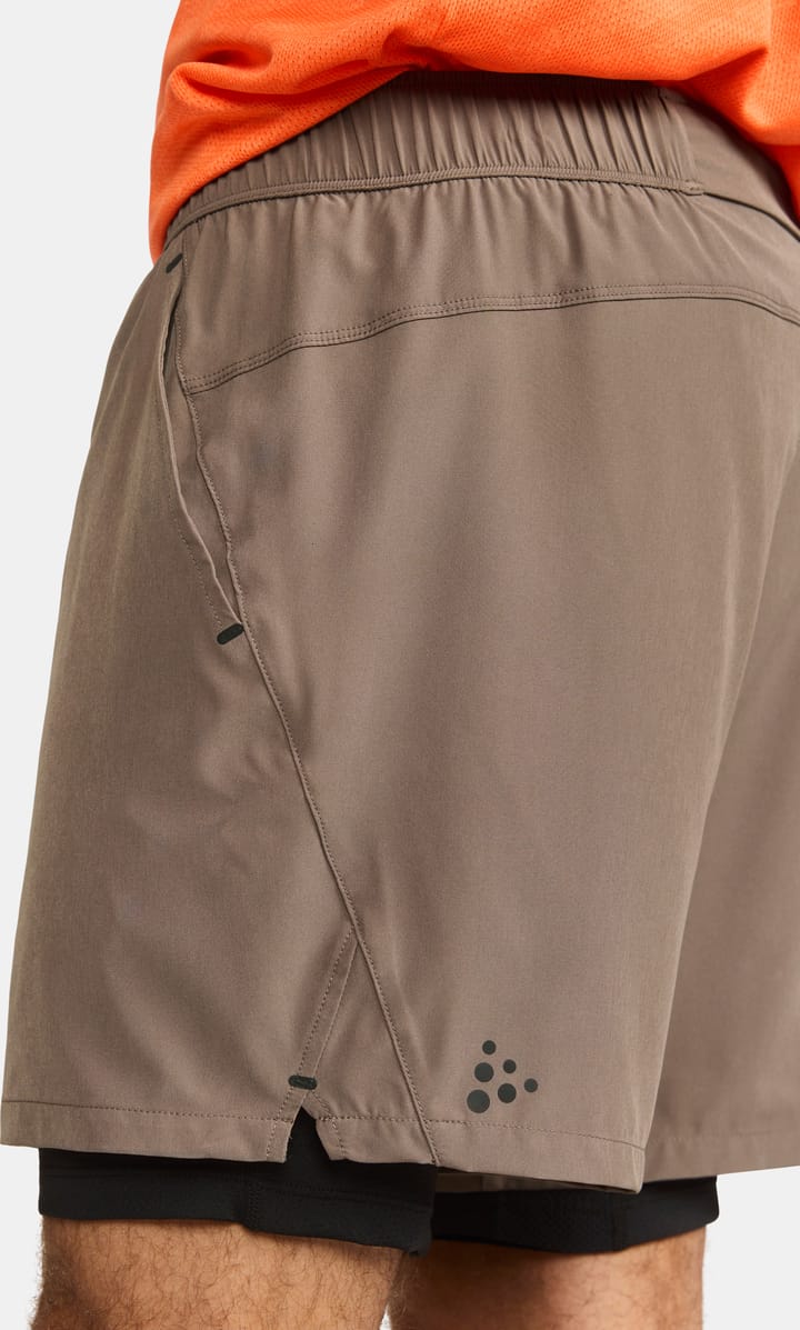 Craft Men's Adv Essence 2-in-1 Stretch Shorts Dark Clay Craft Craft Men's Adv Essence 2-in-1 Stretch Shorts Dark Clay Craft