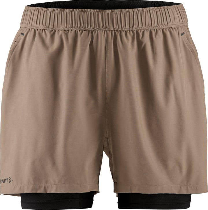 Craft Men's Adv Essence 2-in-1 Stretch Shorts Dark Clay Craft Craft Men's Adv Essence 2-in-1 Stretch Shorts Dark Clay Craft