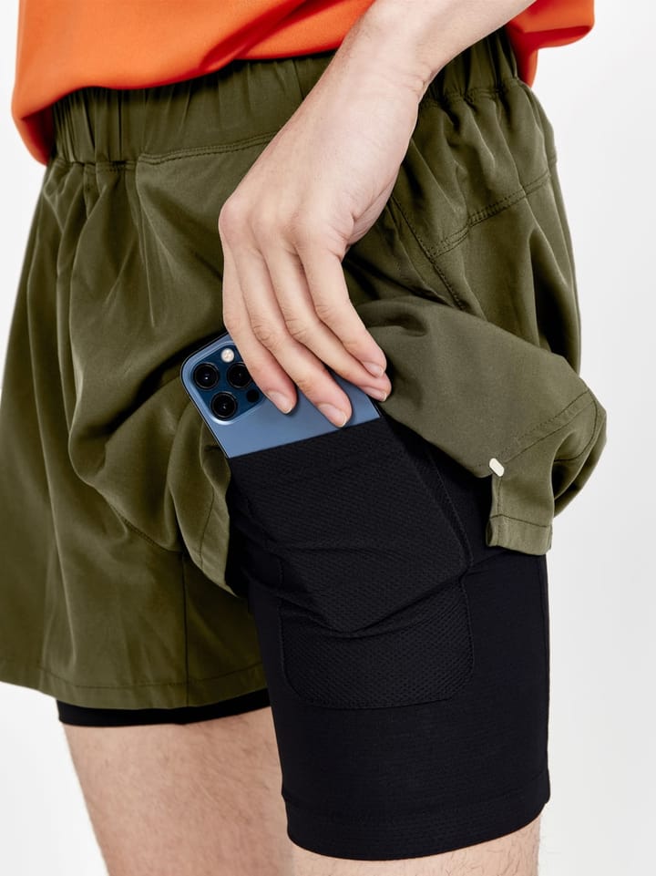 Craft Adv Essence 2-In-1 Stretch Shorts M Black Craft Craft Adv Essence 2-In-1 Stretch Shorts M Black Craft