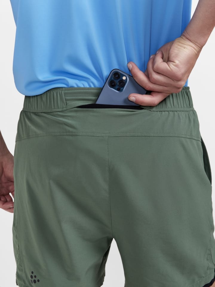 Craft Adv Essence 2-In-1 Stretch Shorts M Moss Craft