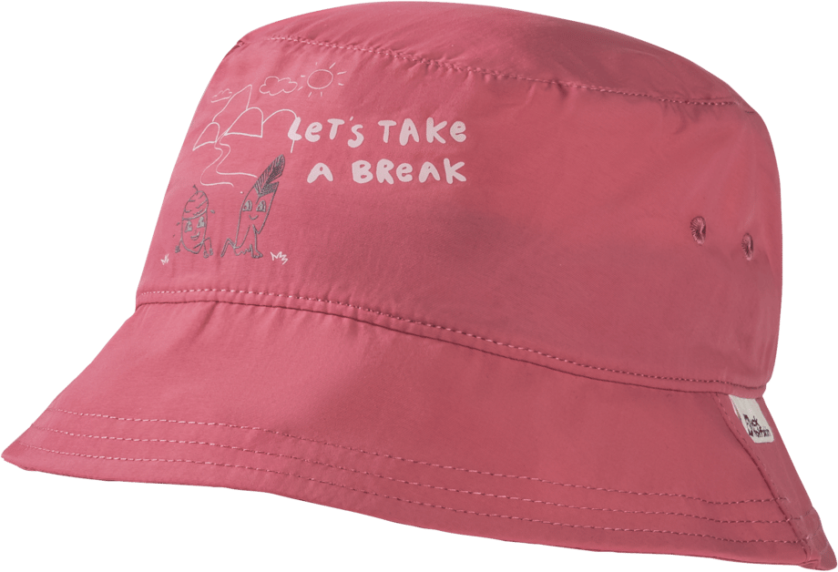 Jack Wolfskin Kids' At Home Bucket Hat Soft Pink