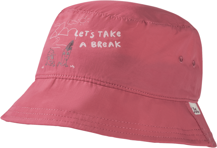 Jack Wolfskin Kids' At Home Bucket Hat Soft Pink Jack Wolfskin