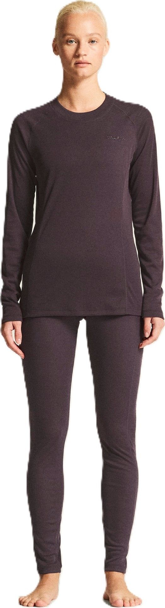 Craft Women's Core Warm Baselayer Set Dark Plum