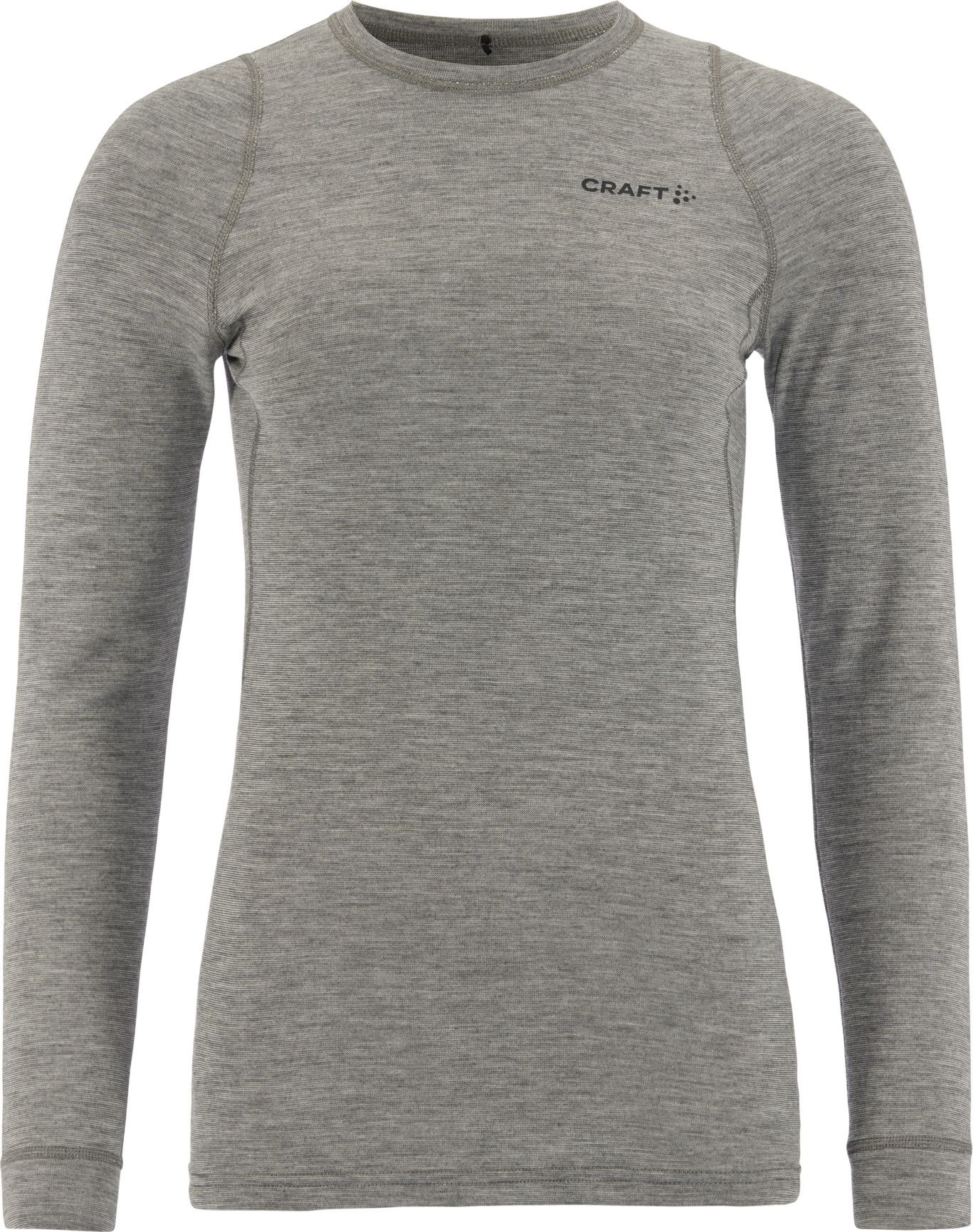 Craft Women's Core Wool Merino Set Dark Grey Melange
