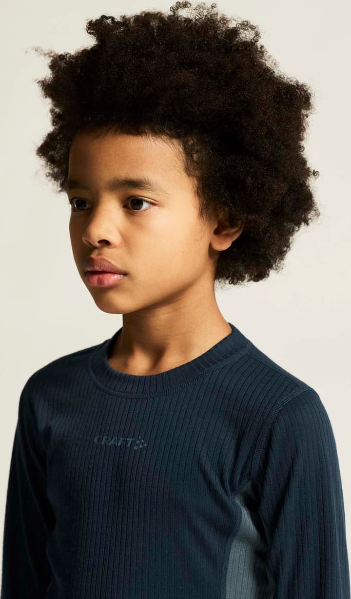 Craft Juniors' Core Dry Baselayer Set Blaze/Orion Craft