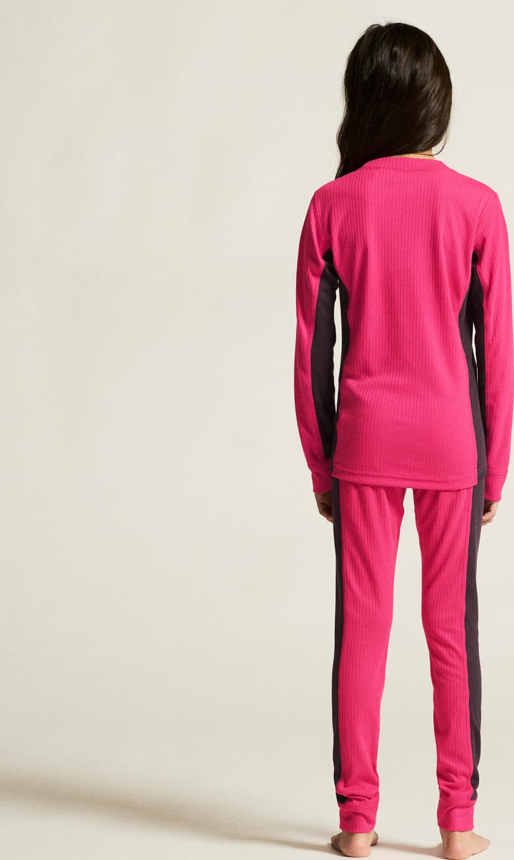 Craft Juniors' Core Dry Baselayer Set Fame/Dark Plum Craft