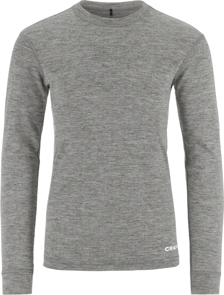 Craft Juniors' Core Wool Merino Set Dk Grey/melange Craft