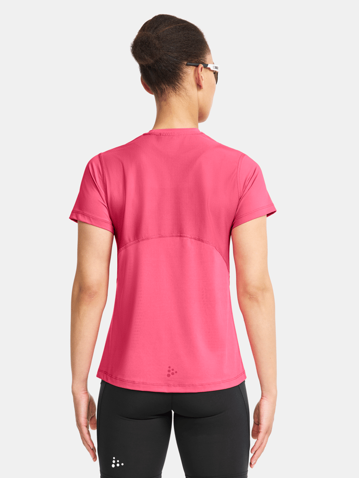 Craft Women's Adv Essence Short Sleeve Tee Fuchsia Craft