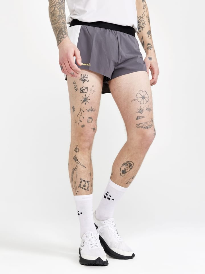 Craft Men's Pro Hypervent Split Shorts Granite-Ash Craft Craft Men's Pro Hypervent Split Shorts Granite-Ash Craft