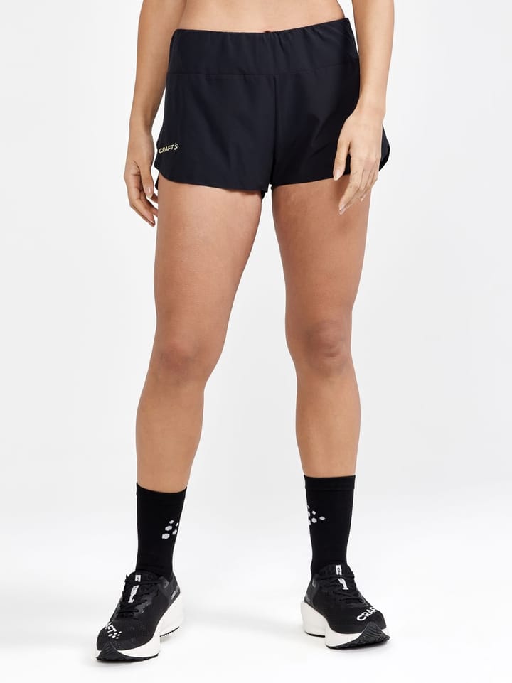 Craft Women's Pro Hypervent Split Shorts Black-Roxo Craft Craft Women's Pro Hypervent Split Shorts Black-Roxo Craft