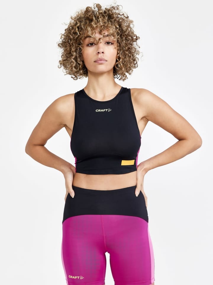 Craft Pro Hypervent Cropped Top W Black-Roxo Craft