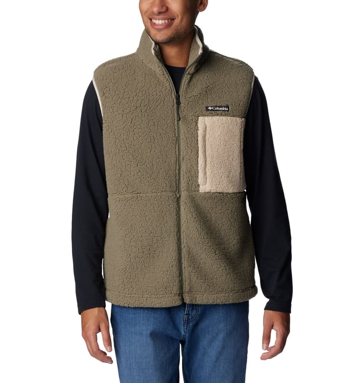 Columbia Mountainside Vest Stone Green, Ancient Fossil Columbia Montrail