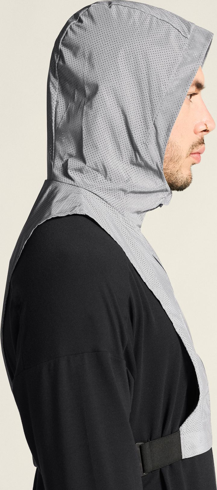 Craft Adv Lumen Short Vest Silver Reflective Craft