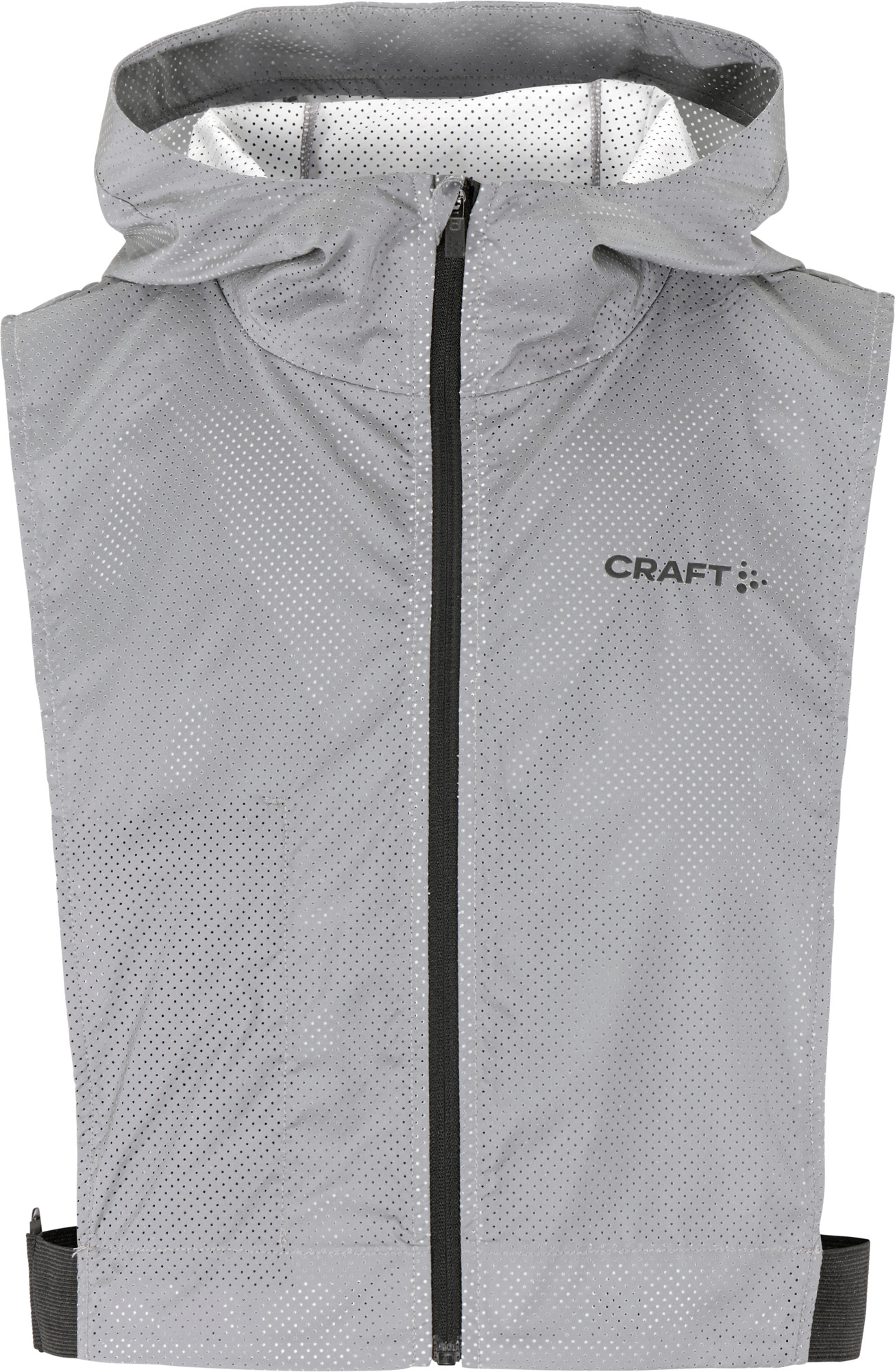 Craft Adv Lumen Short Vest Silver Reflective