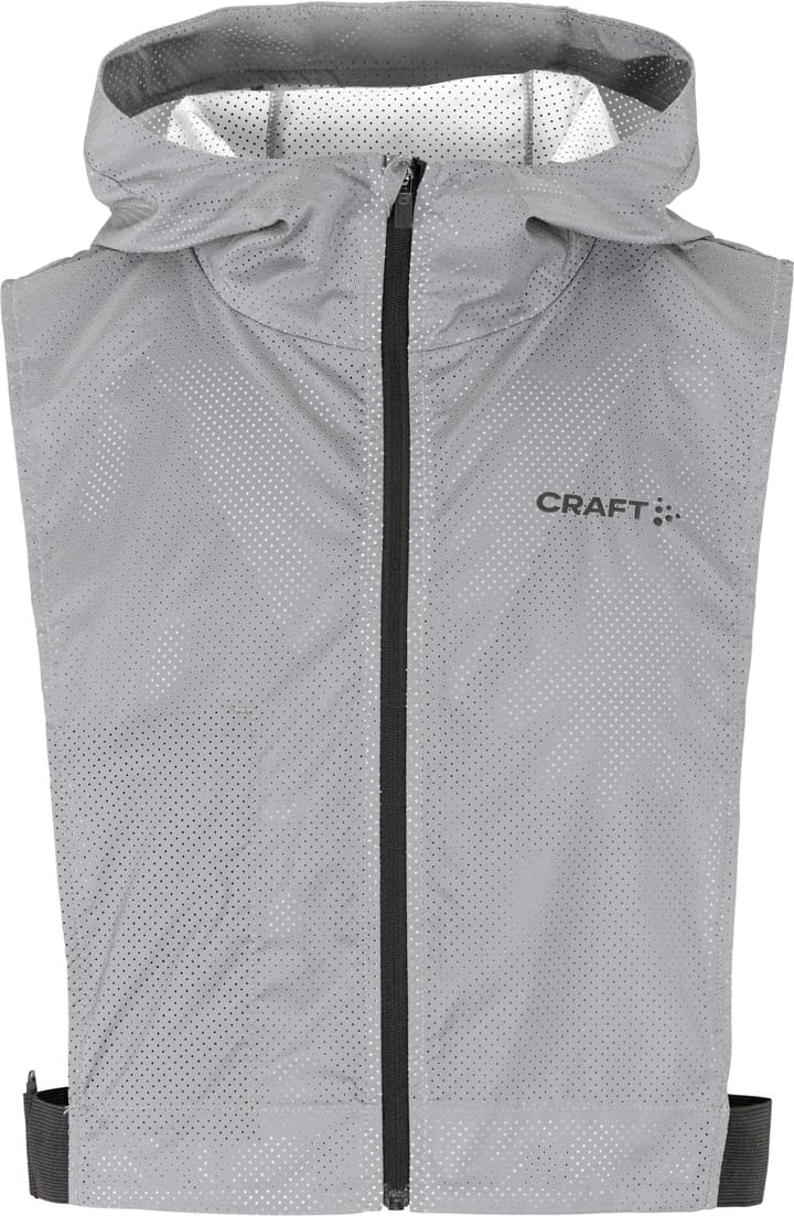 Craft Adv Lumen Short Vest Silver Reflective Craft