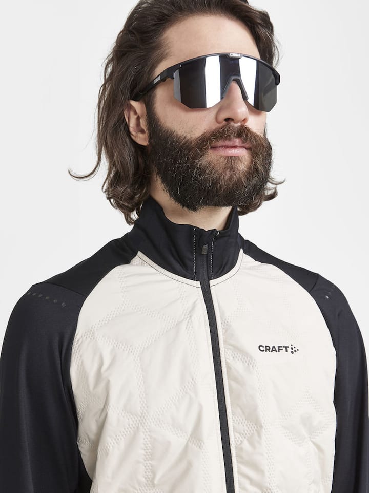 Craft Men's Adv Subz Jacket 2 Ecru/Black Craft Craft Men's Adv Subz Jacket 2 Ecru/Black Craft