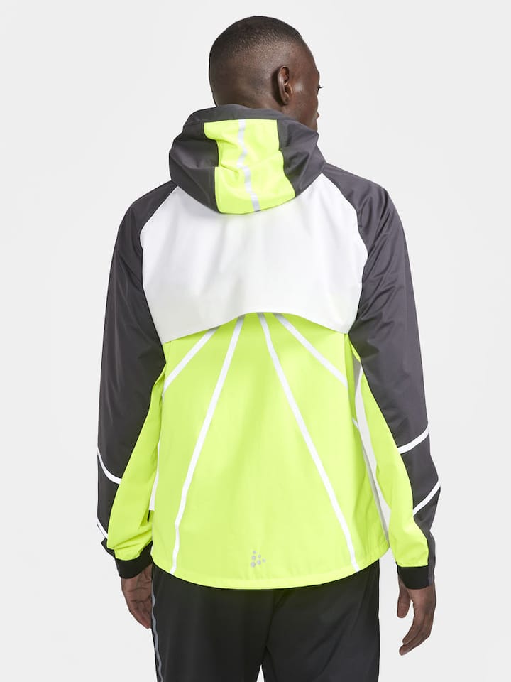 Craft Men's Pro Hydro Lumen Jacket 2 Ash White/Slate Craft Craft Men's Pro Hydro Lumen Jacket 2 Ash White/Slate Craft